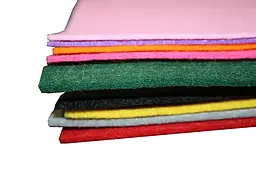 Фетр 1мм 50х40см:Темно-коричневий (С14) - мініатюра 2