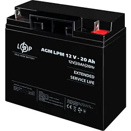 Акумулятор LogicPower AGM 12V [12V/20Ah/240Wh] [4163] [109157] - мініатюра 4