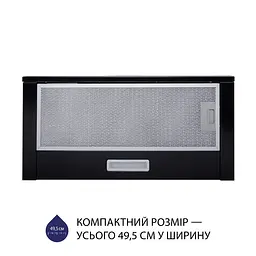 Витяжка телескопічна MINOLA HTL 5214 BL 700 LED - мініатюра 2
