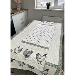 Скатертина Прованс Курочки 95х100 см (25987) - мініатюра 4