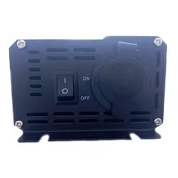 Автомобільний інвертор Solar Power Inverter 010 модифікована синусоїда Red 2 розетки 4 USB екран прикурювач з 12V на 220V 2000W (11037) - мініатюра 3