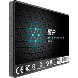 Накопичувач SSD Silicon Power Slim S55 2.5" SATAIII TLC 480GB (SP480GBSS3S55S25) - мініатюра 2