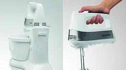 Gorenje Міксер стаціонарний 500 Вт насадки-4, чаша-пластик, 3л, білий - мініатюра 9
