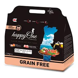 Сухой корм для собак мелких пород happyOne Mediterraneum Small Breeds Fresh Meat со свежим мясом беззерновой 3 кг