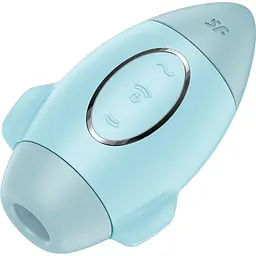 Вакуумний стимулятор Satisfyer Mission Control Blue (SO8969) [108369]