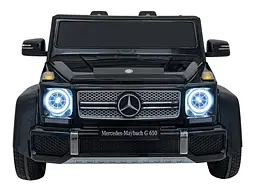 Дитячий електромобіль Mercedes Benz Maybach G650, з регулюванням сидінь, чорний - мініатюра 2