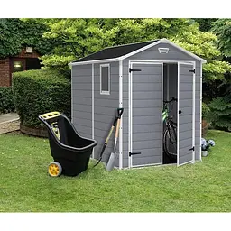 Садовий пластиковий будиночок Keter Manor 6x8 м DD - мініатюра 8