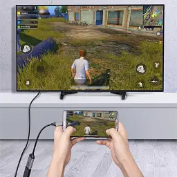 Переходник Baseus Enjoyment Series Type-C to Mini DP HUB Convertor CAHUB-Z0G Dark Grey - мініатюра 4
