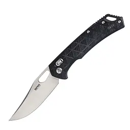 Нож складной туристический SRM Retriever 9201-PB (9 см) 8Cr13MoV/FRN черный