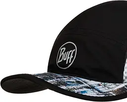 Кепка Buff Run Cap r-o-2 multi Чорний - мініатюра 2