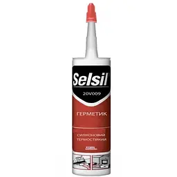 Герметик силіконовий термостійкий SELSIL V310 мл (20V009)