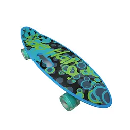 Скейт пенні борд Best Board, дошка 55 см, PU колеса, світлові ефекти, діаметр 6 см, C40310 (В асортименті) - мініатюра 2