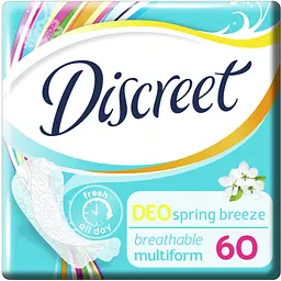 Щоденні прокладки Discreet Deo Spring Breeze 60 шт. (8700216153096) - мініатюра 4