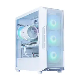Zalman Корпус I3 Neo ARGB V2 без БР, 2xUSB3.0, 1x Type C, 4x120мм, ARGB, VGA 355мм, LCS ready, TG Side Panel, ATX, білий