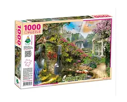 Пазли 1000 " Сад з альтанкою" ТМ Энергия+ 84962