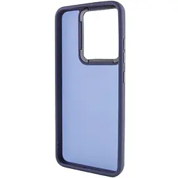 Чохол TPU+PC Lyon Frosted для Xiaomi Redmi 15C (EU) Navy Blue - мініатюра 3