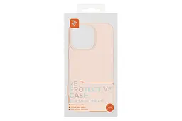 Чохол 2Е Basic для iPhone 13 Pro, Liquid Silicone, бежево-рожевий 2E teh0019504 - мініатюра 2