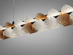 Підвісна люстра Diasha MD25115/1000BK LED чорна 55Вт 3025Лм пульт - мініатюра 5