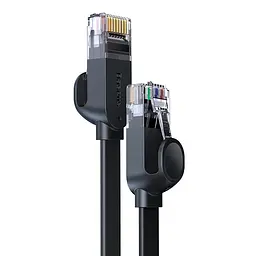 Кабель Baseus high Speed Six types of RJ45 Gigabit network cable (flat cable) 3M - мініатюра 5