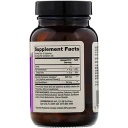 Антиоскиданти Dr. Mercola Quercetin and Pterostilbene Advanced 60 капсул - мініатюра 2