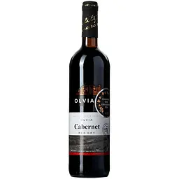Вино столове Olvia Cabernet ординарне спеціального типу сортове сухе червоне 14.5% 0.75 л