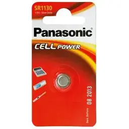 Батарейка Panasonic SR1130 х 1 Silver Oxide (SR-1130EL/1B)
