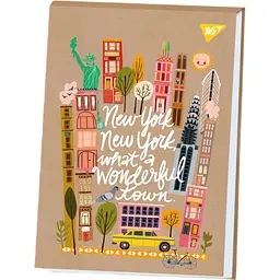 Альбом для малювання Yes New York A4, 30 аркушів (130581)