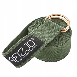 Ремінь для йоги 4FIZJO 300 см 4FJ0527 Olive (P-5907739318442)