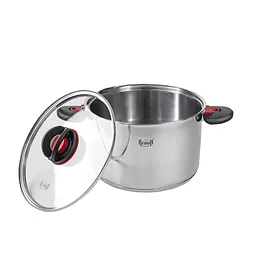 Каструля Prime Chef зі складаними ручками 6,1 л + картоплем'ялка та лопатка Gericht