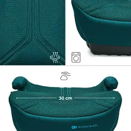 Автокрісло-бустер Kinderkraft i-Boost 2 Pro Green (KCIBOO02GREPR00) - мініатюра 2
