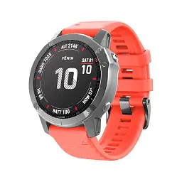 Ремінець до смарт-годинника Armorstandart Silicone для Garmin 26mm Coral Red (ARM87729)