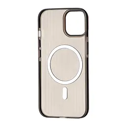 Чохол Groove Matt Case with MagSafe iPhone 15 Black - мініатюра 3