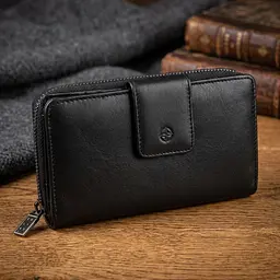 Жіноче портмоне Tony Perotti натуральна шкіра Cortina 5084 nero (90286) Чорне - мініатюра 5