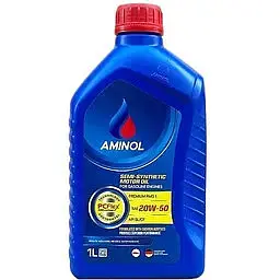 Масло моторне напівсинтетичне Aminol Premium PMG1 20W50 API:SL/CF 1 л (181607)