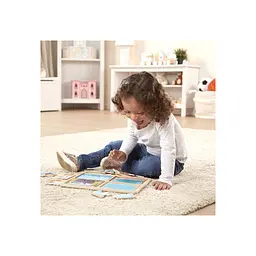 Пазл Melissa&Doug дерев'яні у футлярі "Транспортні засоби" (MD31361) - мініатюра 4