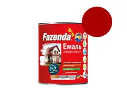 Емаль алкідна ПФ-115 FAZENDA Вишневий 2.8кг