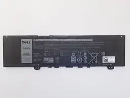 Акумулятор для ноутбука Dell Vostro 5370 F62G0 38Wh (3166 mAh), 3cell, 11.4V, Li-ion, чорний