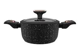 Каструля зі скляною кришкою Bollire Sicilia BR-1502 20 см 2.5 л