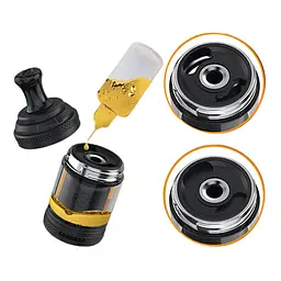 Атомайзер ATVS Berserker Mini V2 MTL RTA 22 мм 2.5 мл Gray (10015) - мініатюра 3