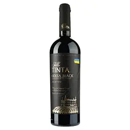 Вино Villa Tinta Odessa Black VIP, червоне, сухе, 12%, 0,75 л (8000019113201)