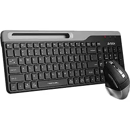 Комплект (Клавіатура та миша) A4Tech FB2535C Fstyler Wireless Smoky Grey (FB2535C (Smoky Grey)) - мініатюра 2