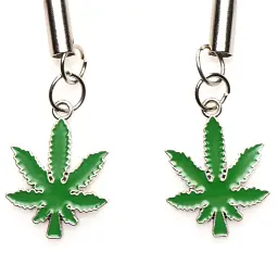 Затискачі для сосків Charmed Mary Jane Nipple Clamps, 8,8 см, зелений - мініатюра 2
