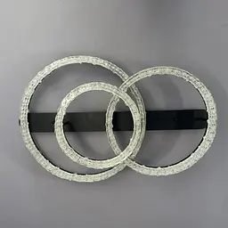 Люстра стельова Linisoln 78203-30*40*50 метал, акрил LED 100Вт 15-17м² - мініатюра 3