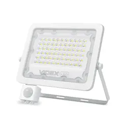 Прожектор Videx LED 50W 5000K з датчиком руху (VL-F2e505W-S)