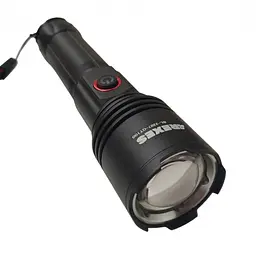 Ліхтар ручний акумуляторний Arexes BL-2207-GT-100 з функцією powerbank акумулятор 18650 - мініатюра 2