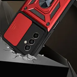 Панель BeCover Military для Samsung Galaxy A14 4G SM-A145/A14 5G SM-A146 Red (709148) - мініатюра 4