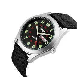 Наручний годинник Skmei 9112 Black, 9112BK (17108) - мініатюра 2