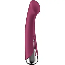 Вібратор Satisfyer Spinning G-Spot 1 16.5 см бордовий