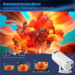 Проєктор із джойстиками Wireless M300 (HY 300) MAX Game Projector 2 in 1, Білий, домашній проєктор із іграми - мініатюра 9