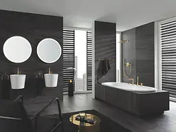 Змішувач для умивальника 1/2" L-розміру Grohe Essence 24174GL1 Золотий - мініатюра 4